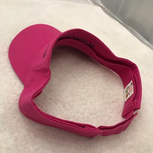Shade Shack for Pensacola Beach Adjustable Pink Travel Visor - Picture 5 of 13